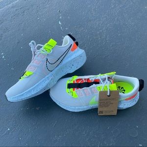 Women’s Nike Crater Impact // Size: US 8.5 // Color: Football Grey/Volt